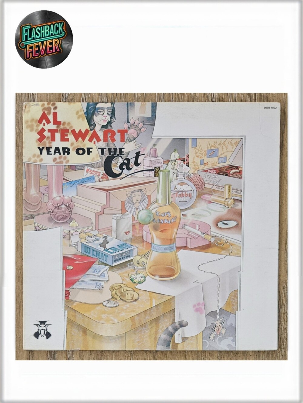 AL STEWART•Year Of The Cat•1976 CA (#9098-7022) GRT Pessing